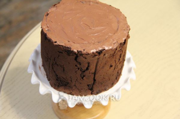 Шоколадно-медовый торт